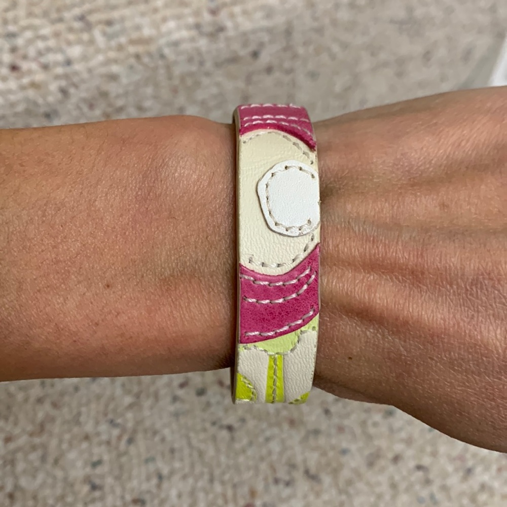 Fossil Leather Bracelet